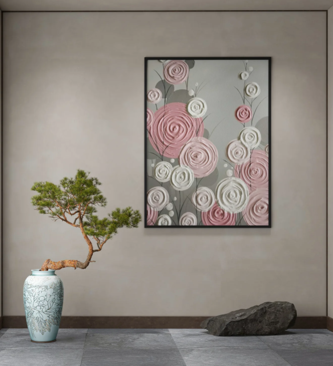 AWA - Abstract 3D wall art