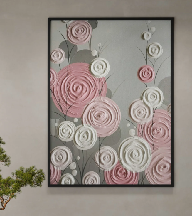 AWA - Abstract 3D wall art