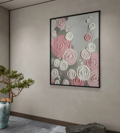 AWA - Abstract 3D wall art