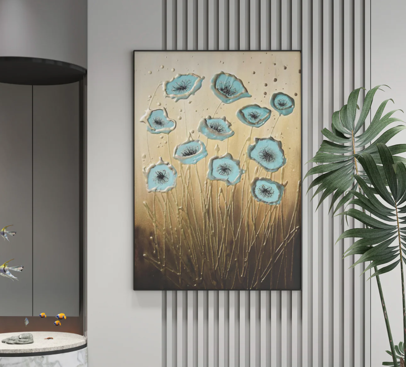 AWA - Abstract 3D wall art