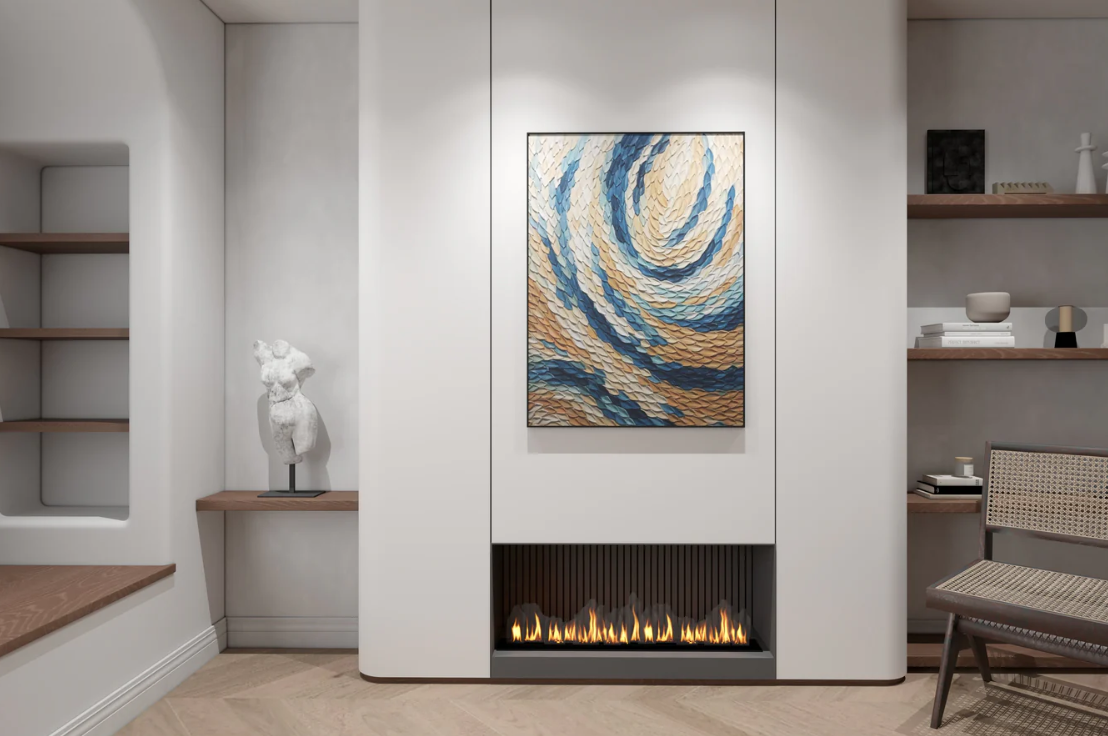 AWA - Abstract 3D wall art