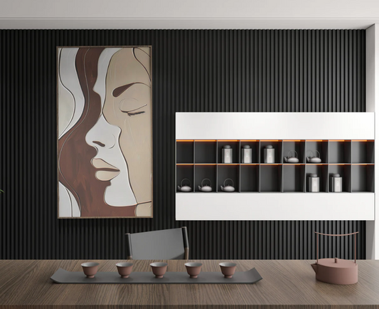 AWA - Abstract 3D wall art