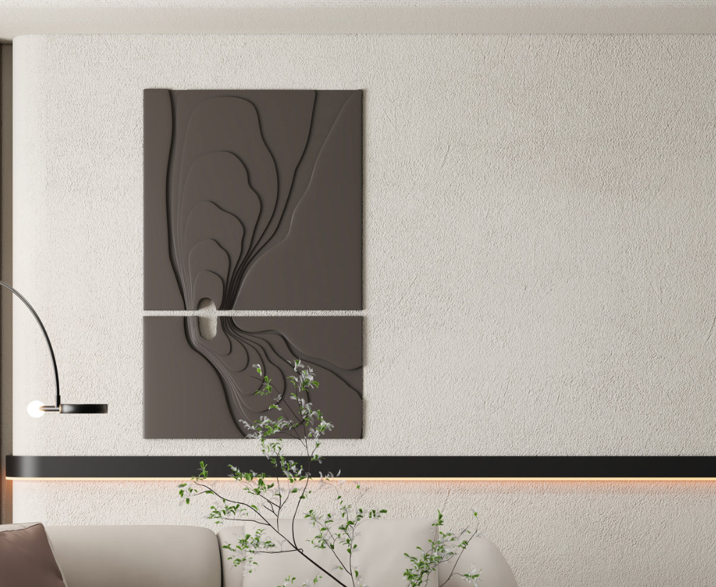 AWA - Abstract wall art set of 2