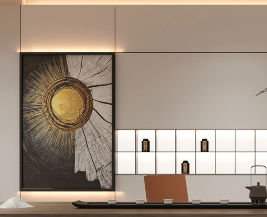 AWA - abstract 3D Texture wall art