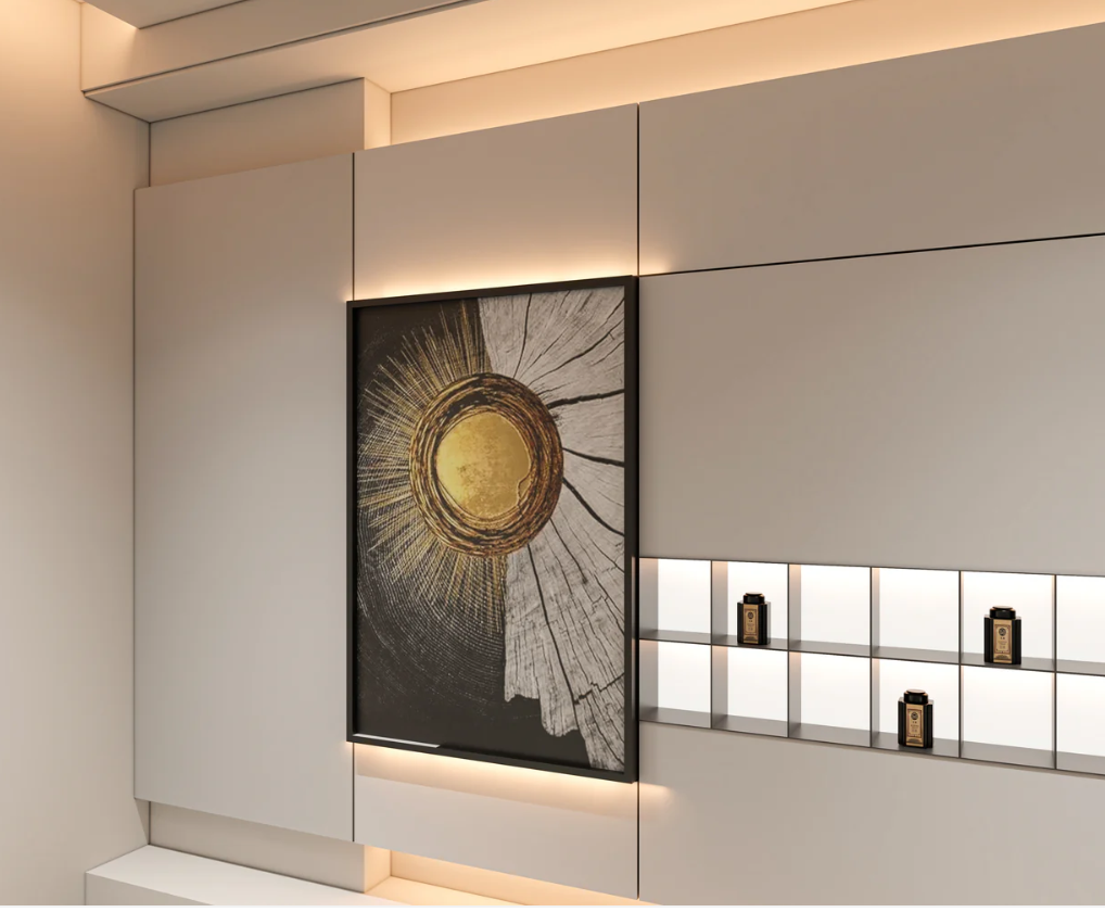 AWA - abstract 3D Texture wall art