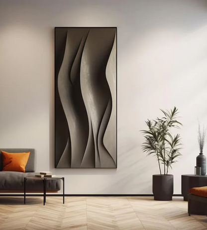 AWA - Abstract 3D Wall art