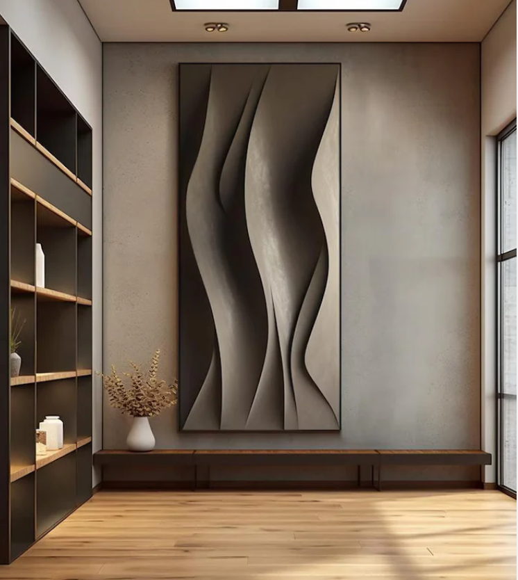 AWA - Abstract 3D Wall art