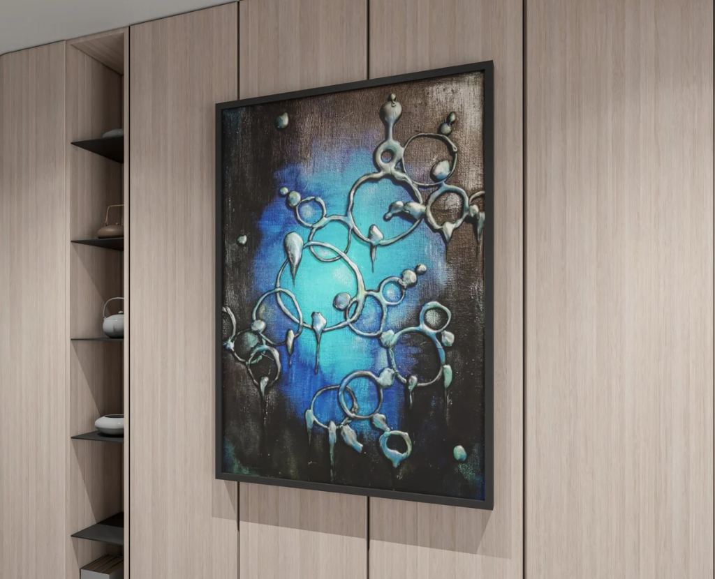 AWA - abstract 3D wall art