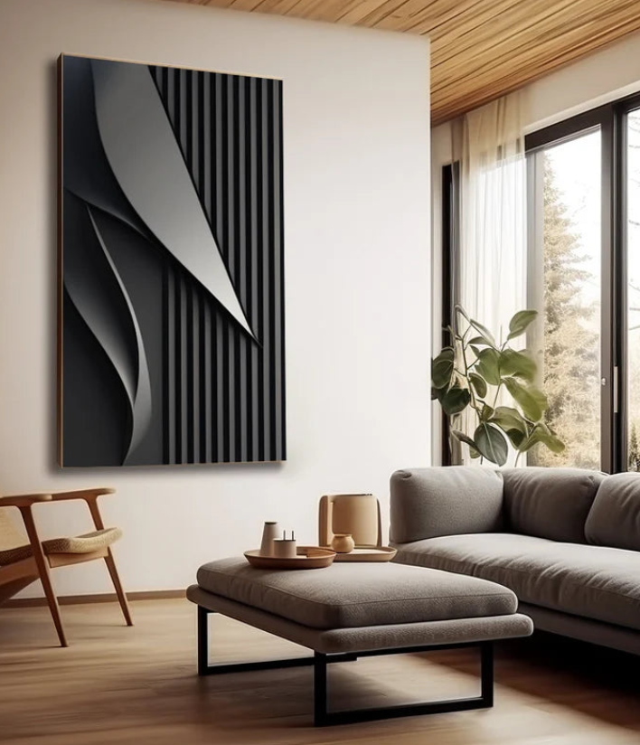 AWA - Abstract Colour 3D Wall Art