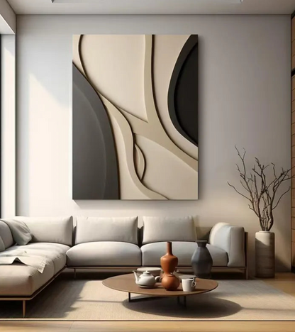 AWA - Abstract Colour 3D Wall Art