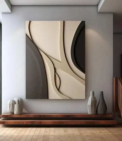 AWA - Abstract Colour 3D Wall Art