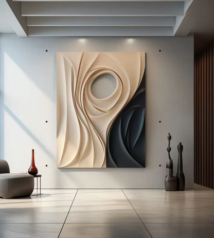 AWA - Abstract Colourfull 3D Wall Art