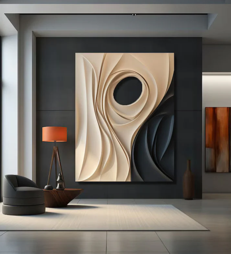 AWA - Abstract Colourfull 3D Wall Art