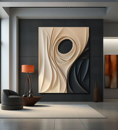 AWA - Abstract Colourfull 3D Wall Art