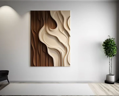 AWA - Abstract Colourfull 3D Wall Art.