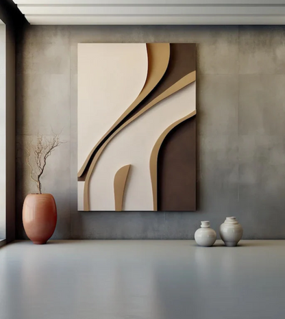 AWA - Abstract Colourfull 3D Wall Art..