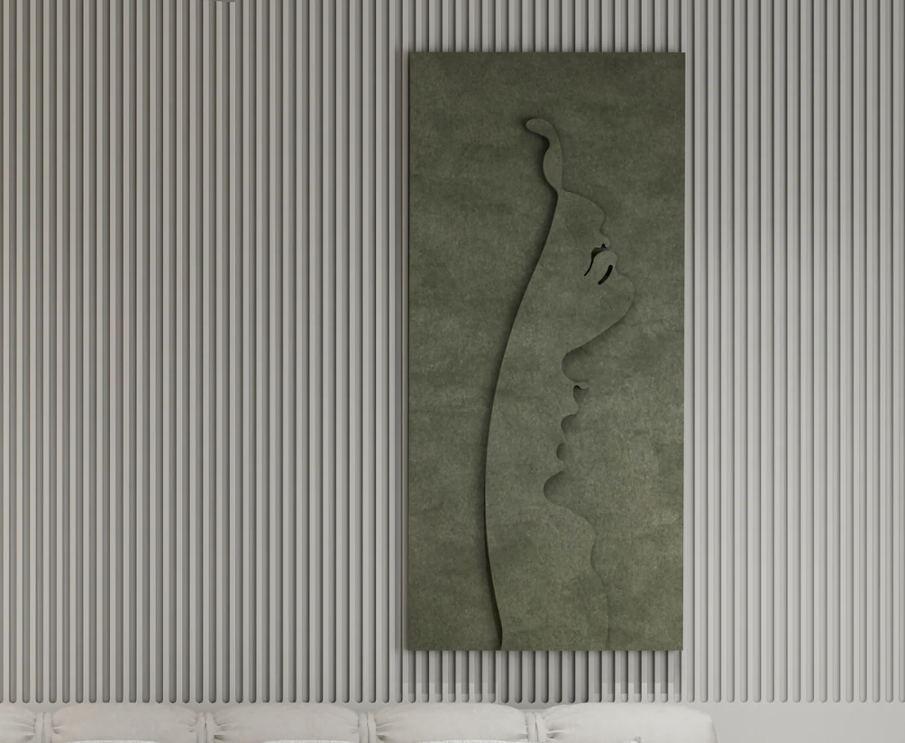 AWA - Abstract colourful 3D Wall Art..