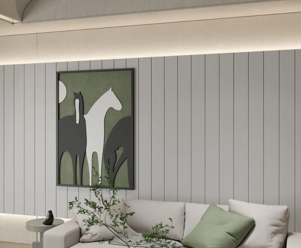 AWA - Abstract horse 3D Wall Art.