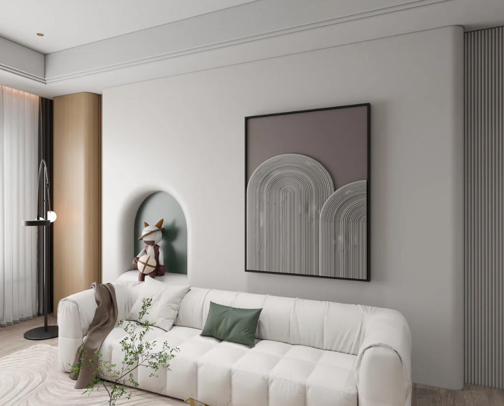 AWA - Abstract line 3D Wall Art