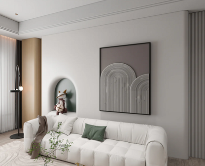 AWA - Abstract line 3D Wall Art