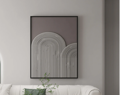 AWA - Abstract line 3D Wall Art