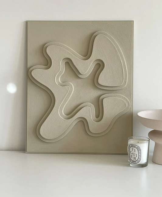 AWA - Abstract modern 3D wall art