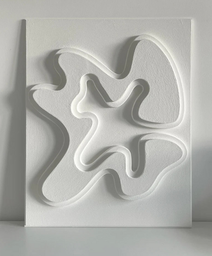 AWA - Abstract modern 3D wall art