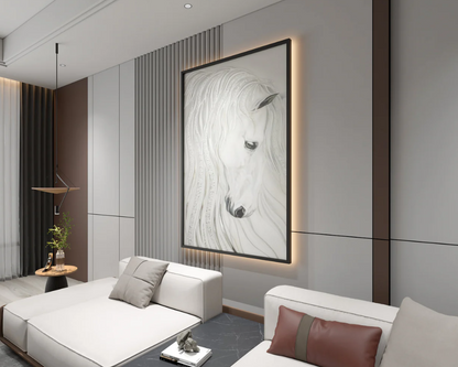 AWA - Beautyful Horse texture wall art