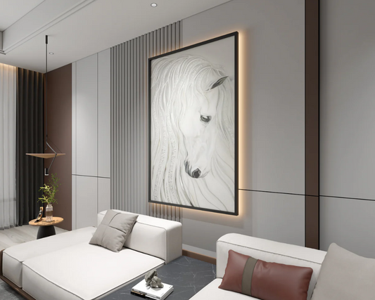 AWA - Beautyful Horse texture wall art