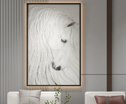 AWA - Beautyful Horse texture wall art