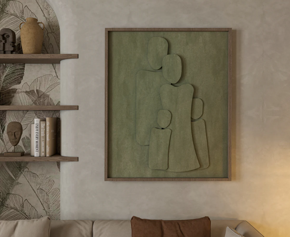 AWA - Family Love 3D wall art