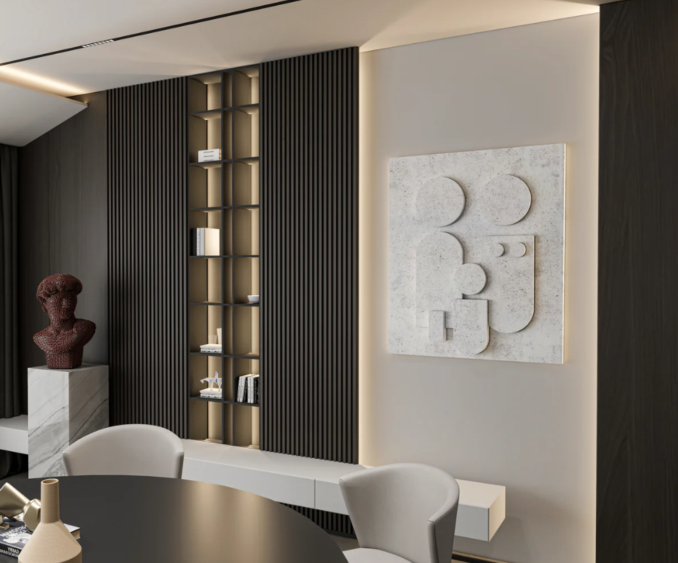 AWA - Family Love Abstract 3D wall art