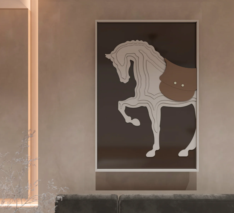 AWA - Large horse wall art