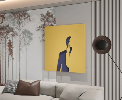 AWA - Man Minimalist wall art