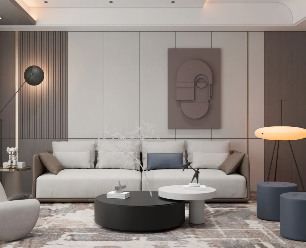 AWA - Minimalist 3D face wall art