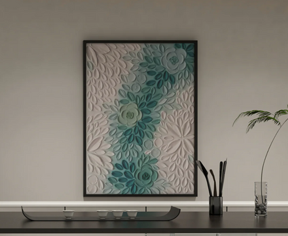 AWA - Colorful abstract 3D wall art