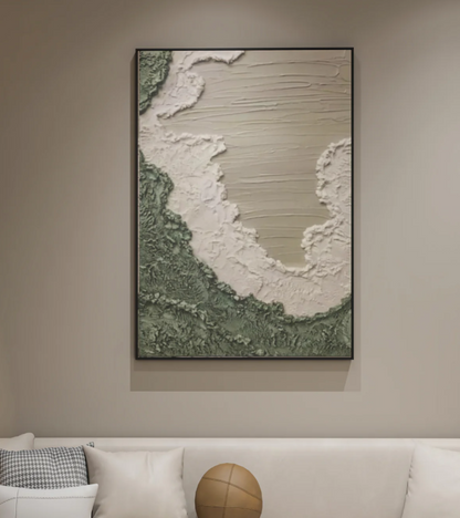 AWA - Colourful Textured Abstract Wall Art