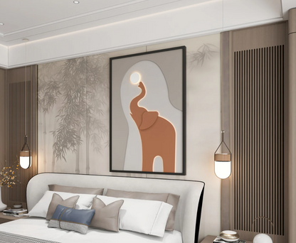 AWA - Elephant 3D Wall Art