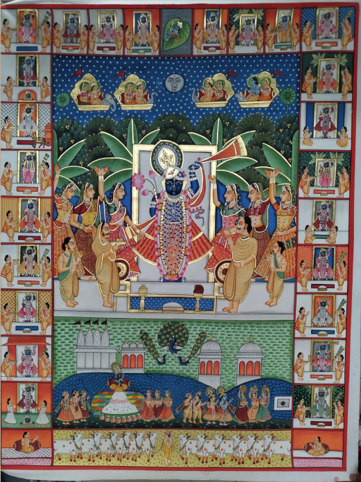 YS - 24 Darshan of Shrinathji Painting