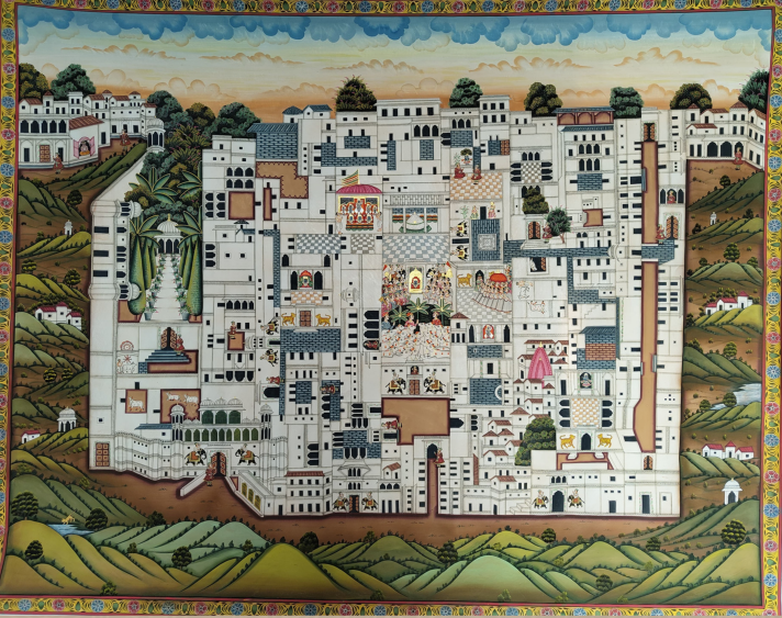 YS - Haveli Subject Nathdwara Pichwai