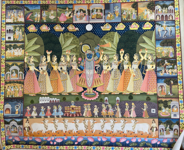 YS - Krishna Leela Subject Pichwai Painting