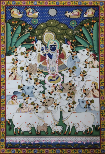 YS - Krishnaji with Cows