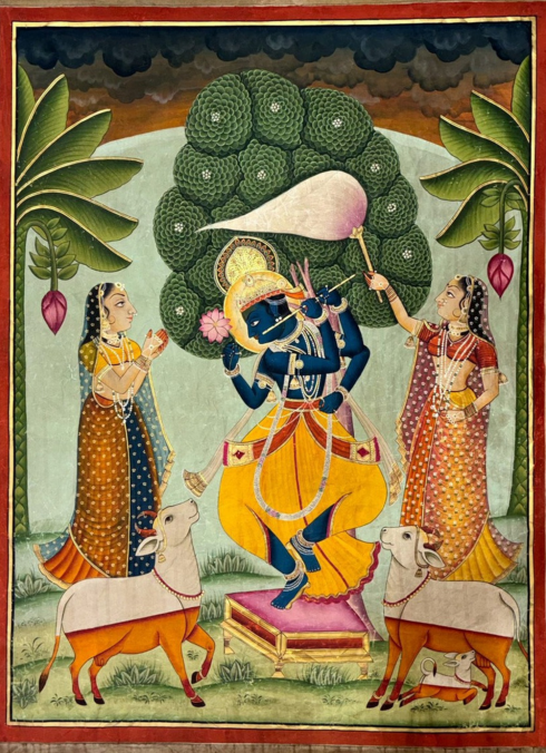 YS - Krishnaji Playing Flute