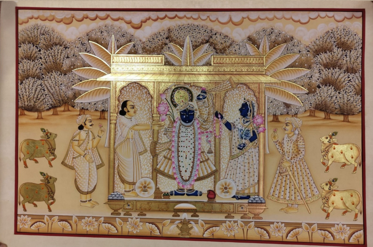 YS - Khejri Painting of Shrinathji
