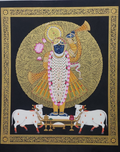 YS - Shrinathji with Golden Tree