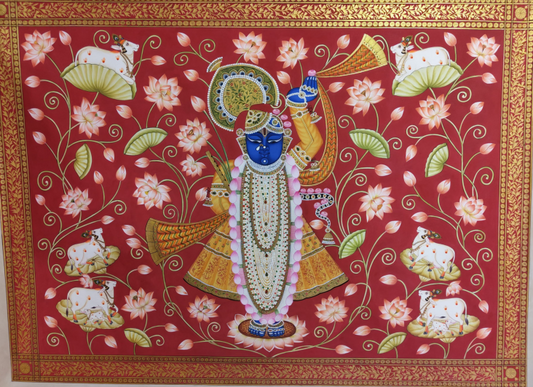 YS - Shrinathji Darshan Painting