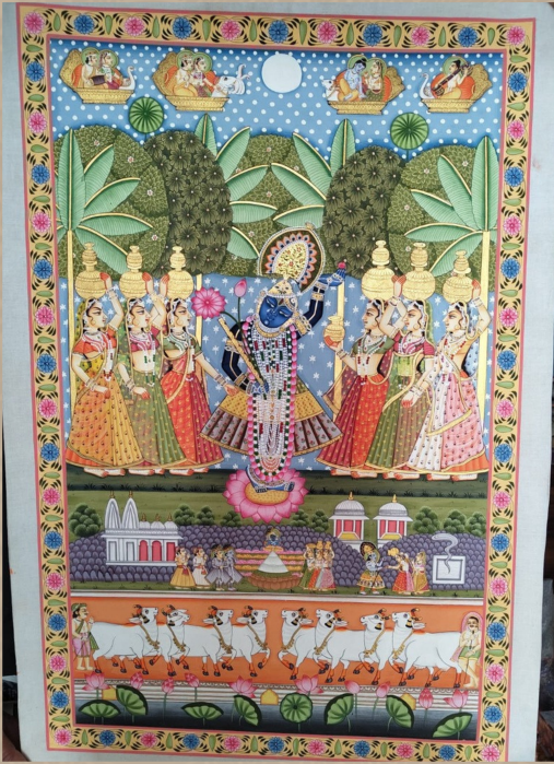 YS - Shrinathji Darshan Painting