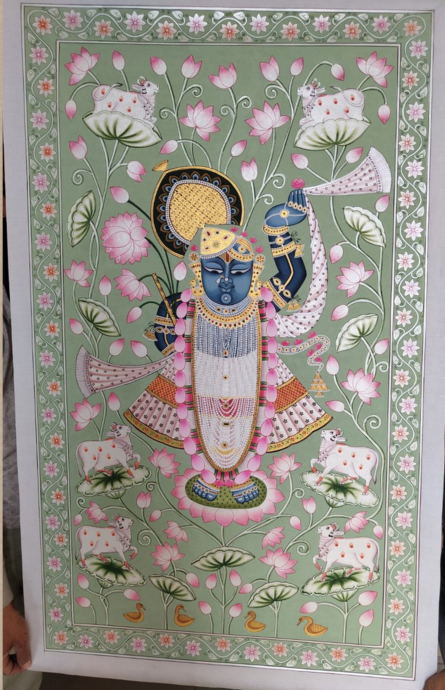YS - Shrinathji Darshan Painting