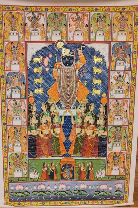YS - Shrinathji Swaroop Painting