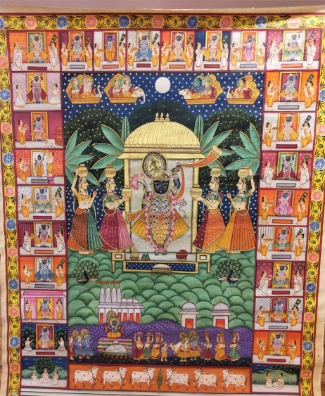 YS - Shrinathji Swaroop Painting